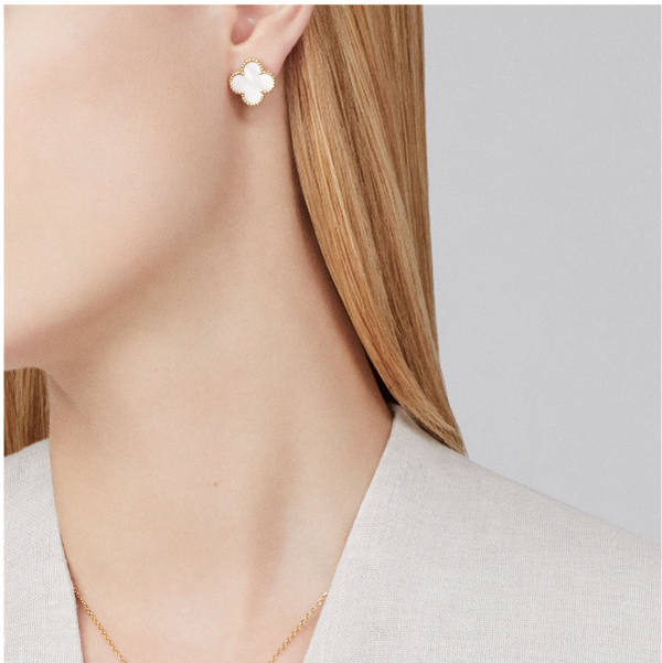 VIRGINIA™️™ | Luxus Ohrringe aus Gelbgold