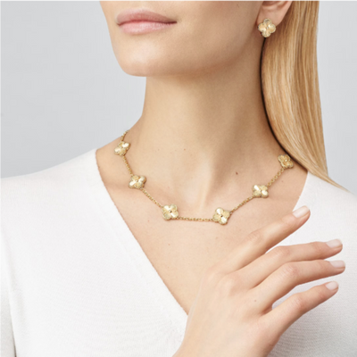 VIRGINIA™️™ | Luxus Ohrringe aus Gelbgold