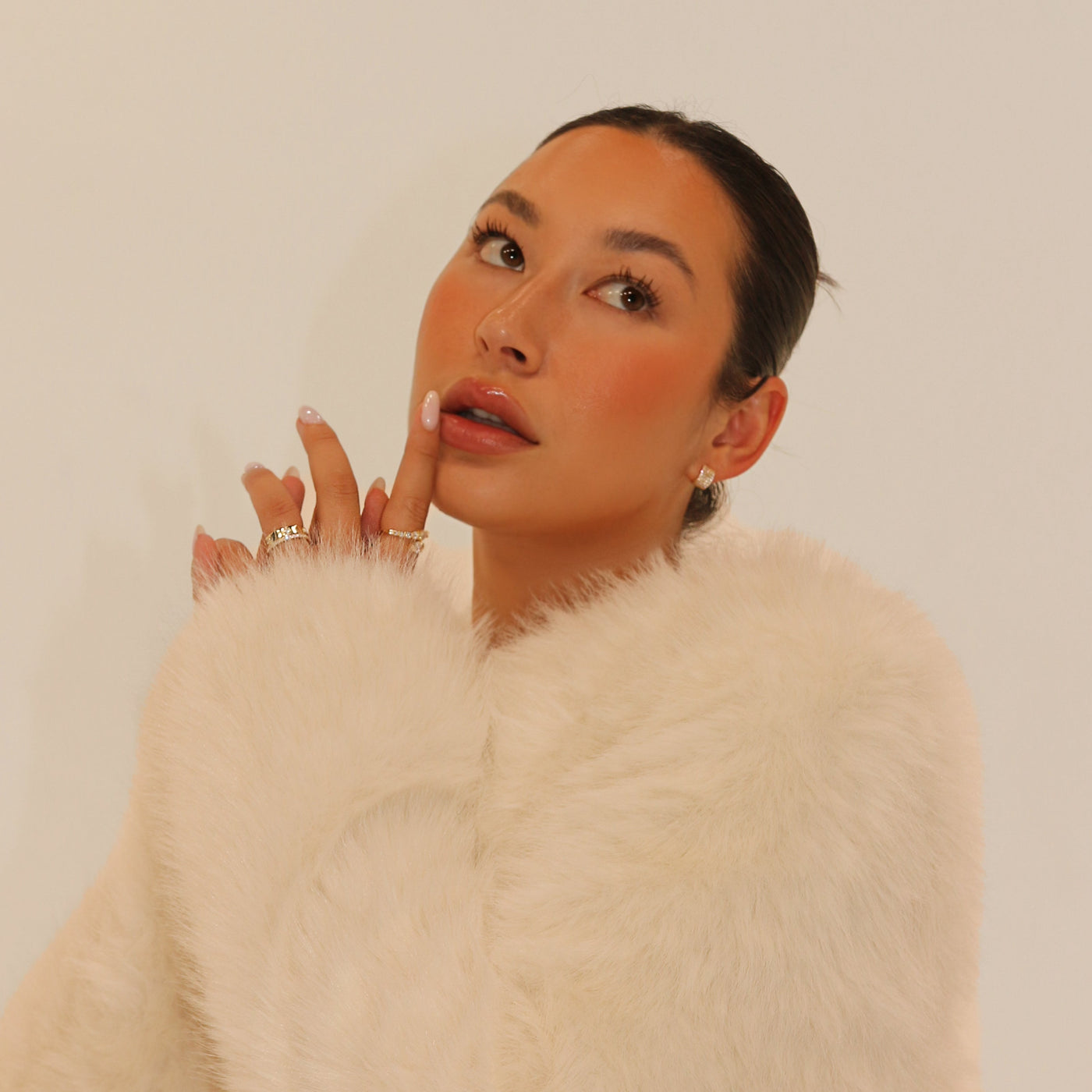 SABRINA MINI CREOLEN - GOLD