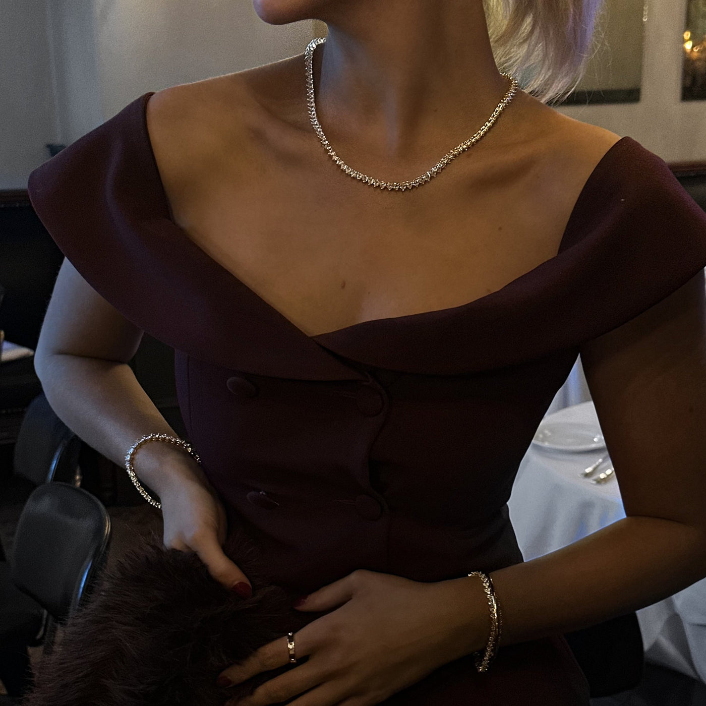 MISS APHRODITE HALSKETTE - GOLD