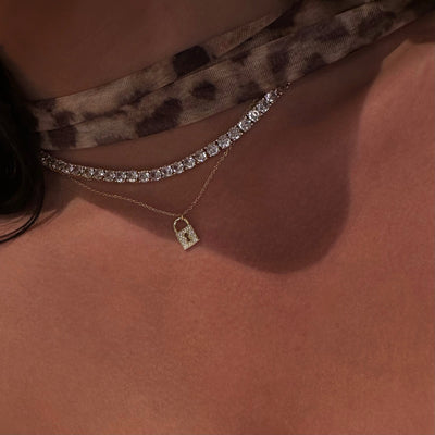 LOLA LOCK HALSKETTE - GOLD