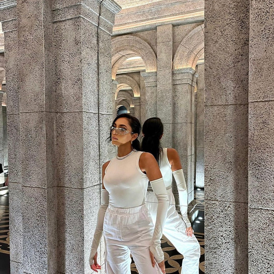 DONATELLA HALSKETTE - SILBER