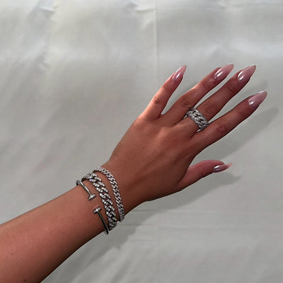 DONATELLA RING - SILBER