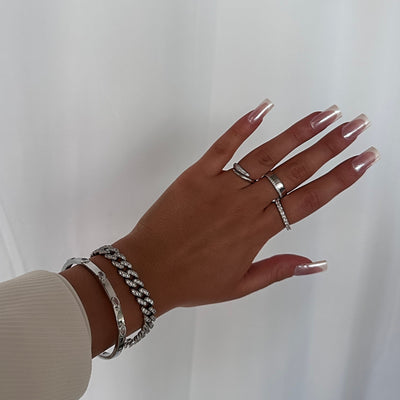 HAILEY RING - SILBER