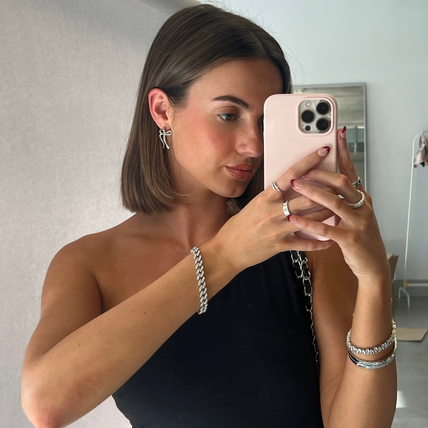 SASKIA OHRRINGE - SILBER