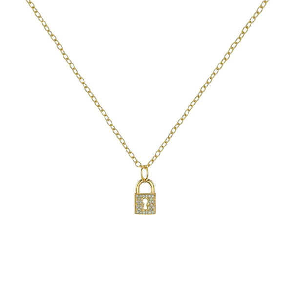 LOLA LOCK HALSKETTE - GOLD