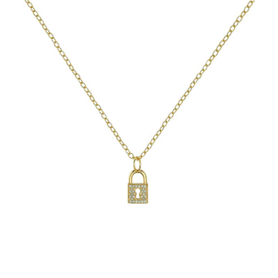 LOLA LOCK HALSKETTE - GOLD