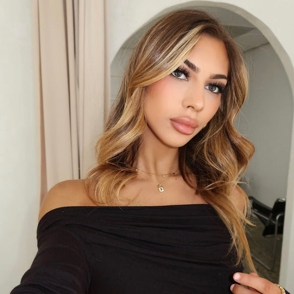 LOLA LOCK HALSKETTE - GOLD