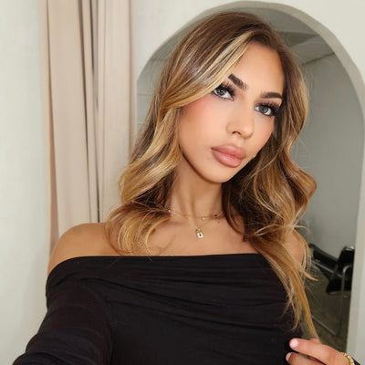 LOLA LOCK HALSKETTE - GOLD