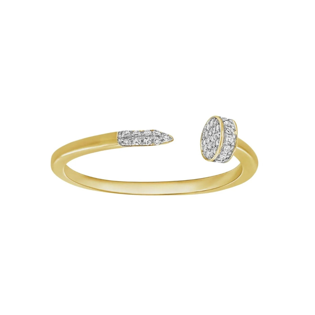 MARTHA RING - GOLD & SILBER ZWEIFARBIG
