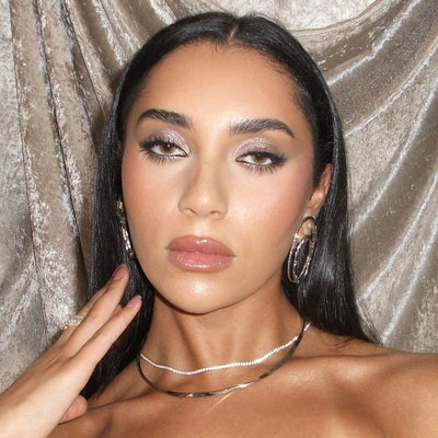 NADINE TENNIS HALSKETTE - SILBER