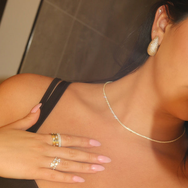 OLYMPIA OHRRINGE - GOLD