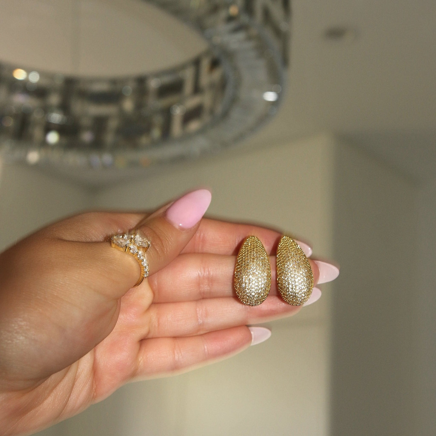 OLYMPIA OHRRINGE - GOLD