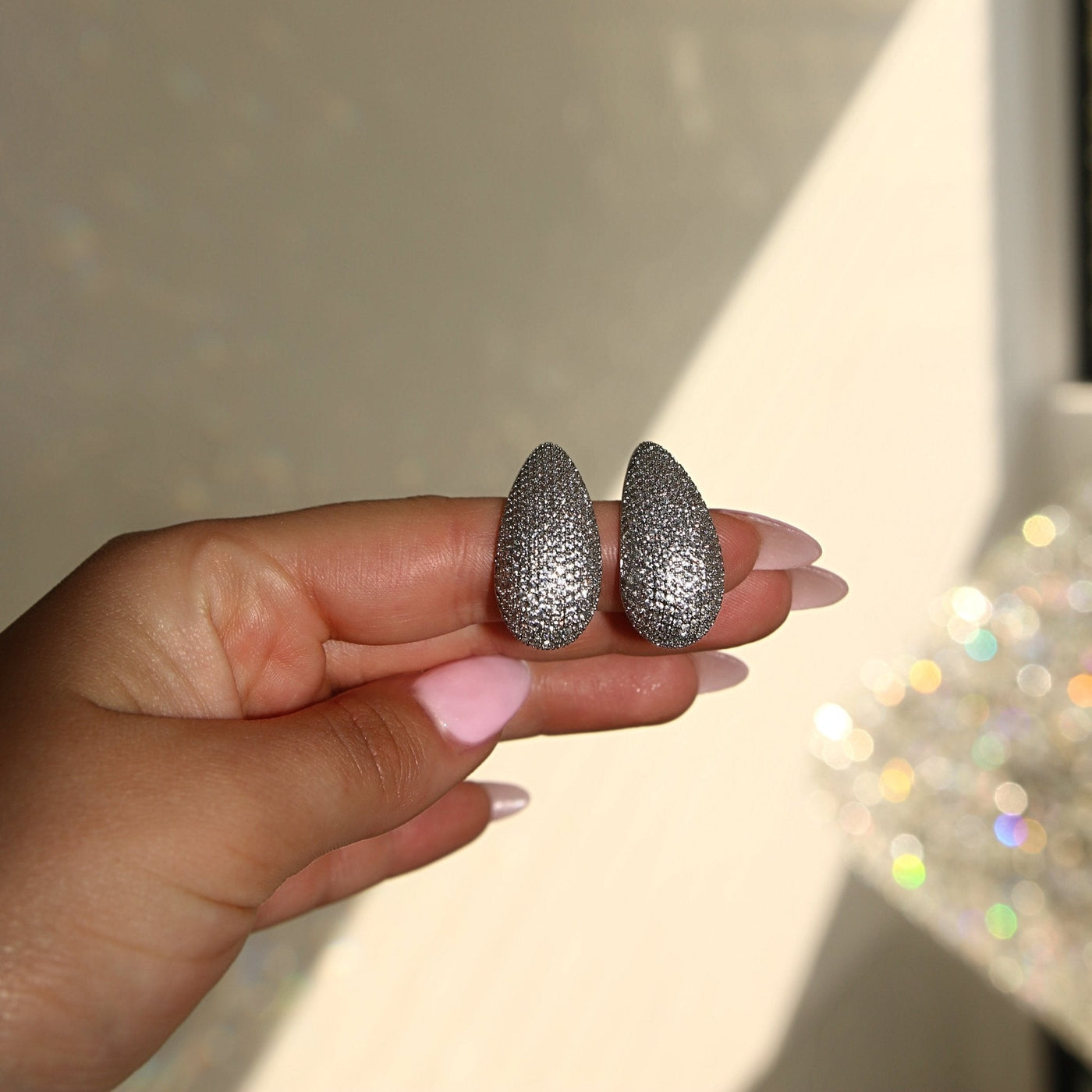 OLYMPIA OHRRINGE - SILBER