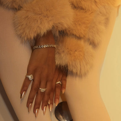 PAMELA RING - SILBER