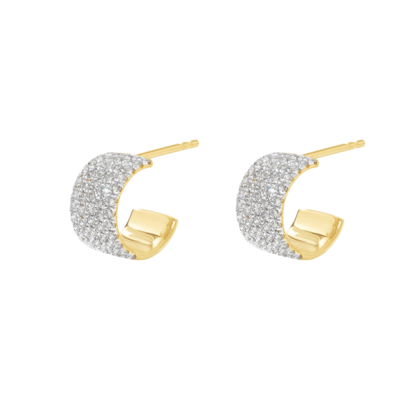 SABRINA MINI CREOLEN - GOLD