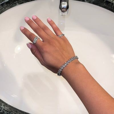 SUTTON ARMBAND - SILBER