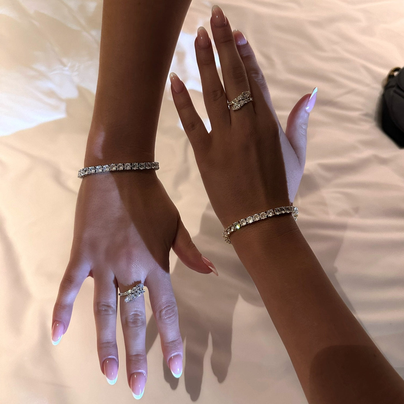 TATIANA TENNIS ARMBAND - GOLD