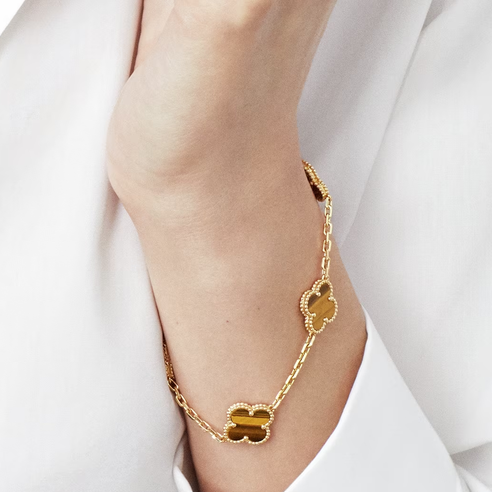 VIRGINIA™️ | Luxus Armband aus Gelbgold