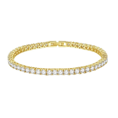 TYRA TENNIS ARMBAND - GOLD